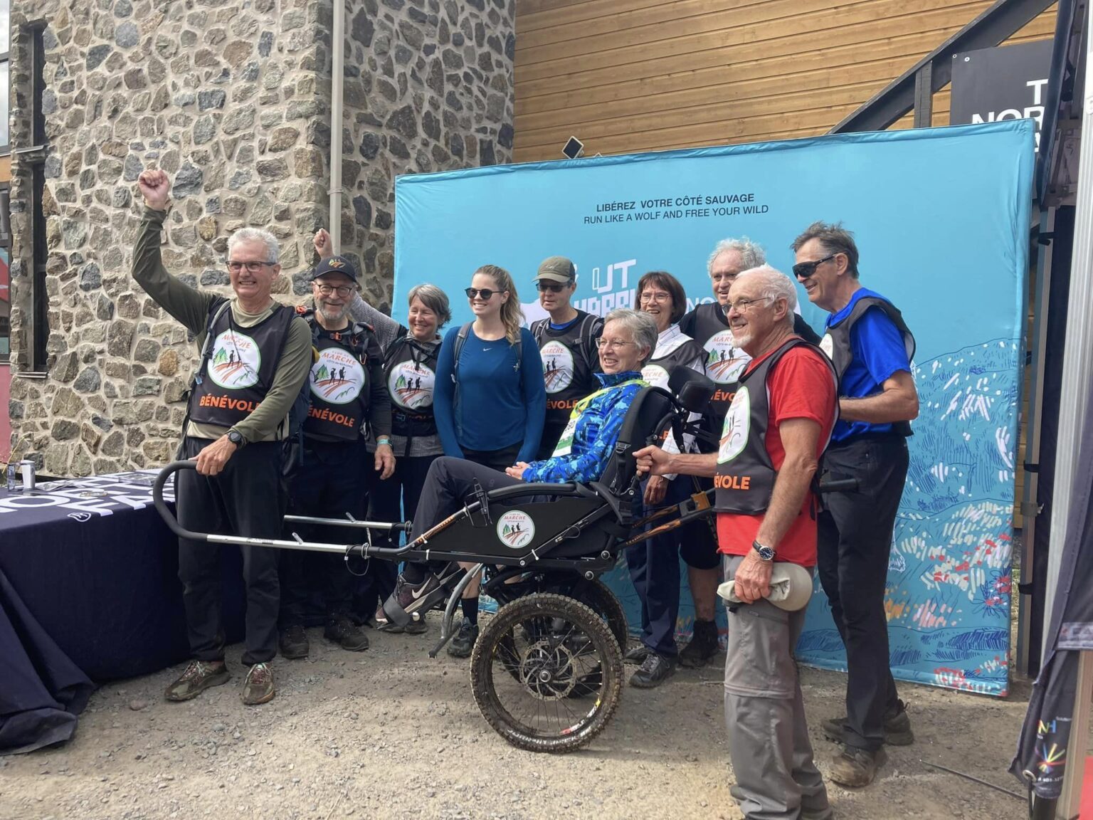 A Joëlette at the Harricana Trail - Zero Limit