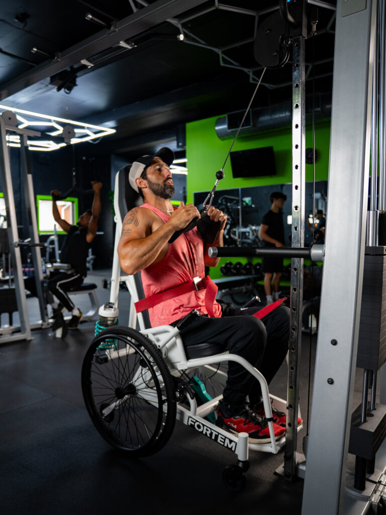 Présentation du nouvel équipement le GymChair