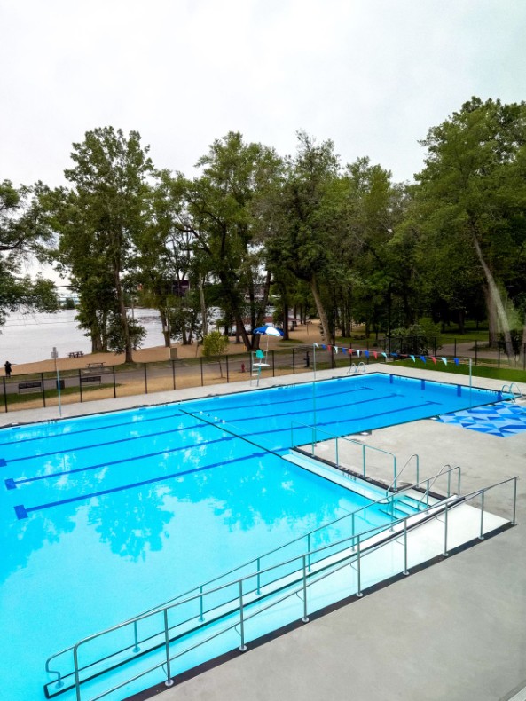 Piscine à l'Île Saint-Quentin