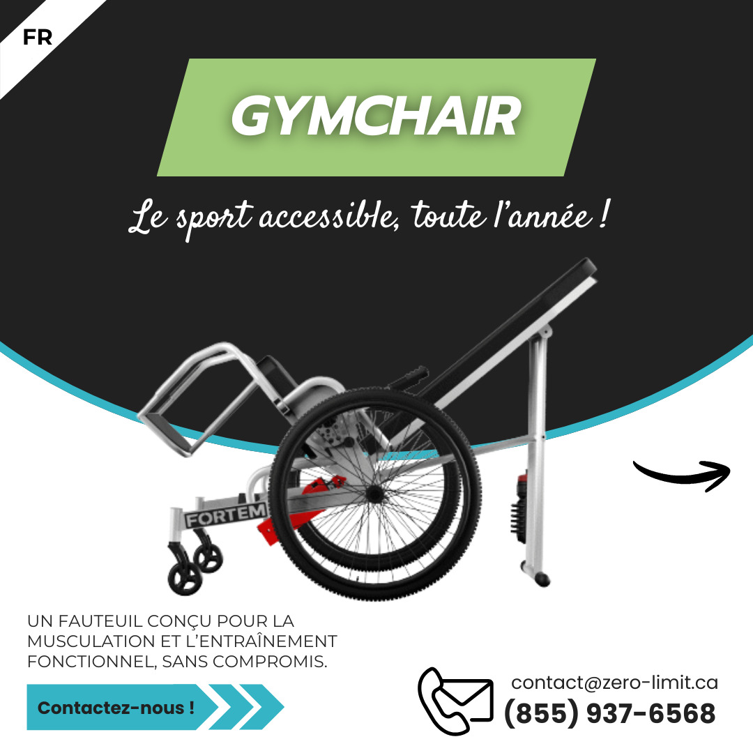 Pas de limite à l'activité physique avec le Gym chair ! - Zero Limit