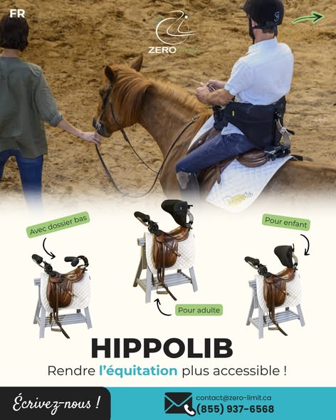 une personne sur un Hippolib