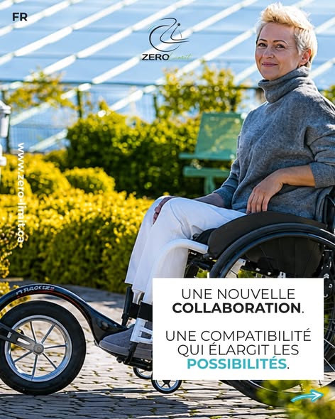 une femme utilisant la TrackWheel