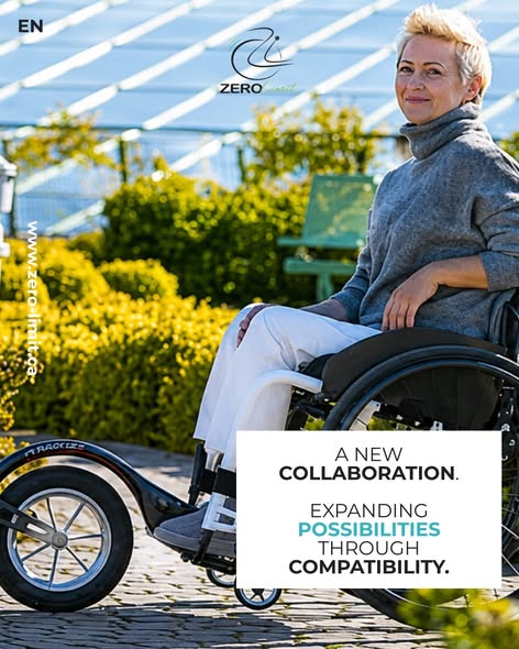 A woman using the TrackWheel