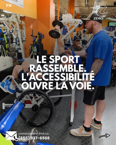 Une personne utilisant le GymChair