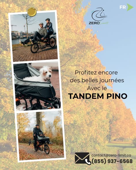 Deux personnes sur le Tandem
